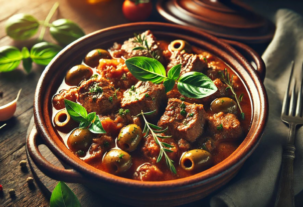 Le veau aux olives